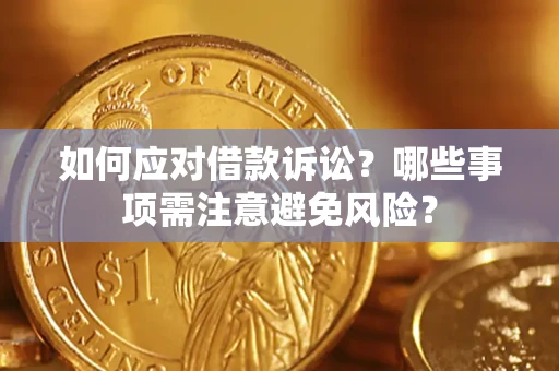 北京如何应对借款诉讼？哪些事项需注意避免风险？