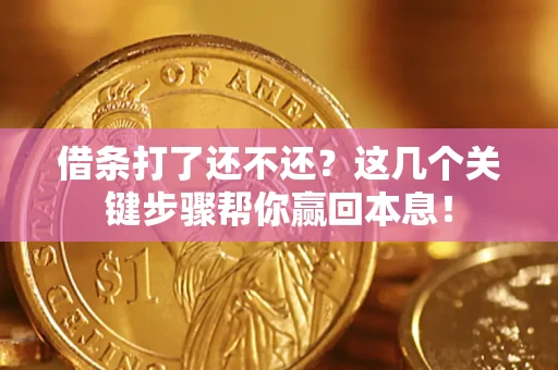 北京借条打了还不还？这几个关键步骤帮你赢回本息！