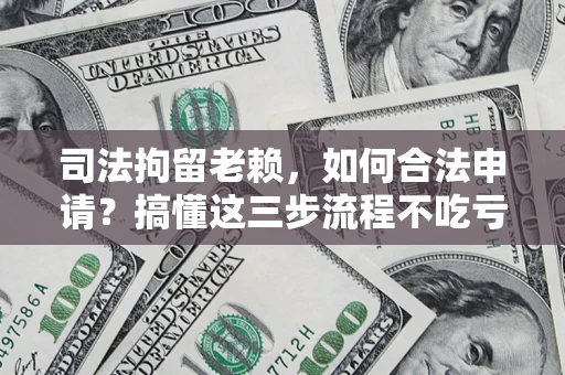 北京司法拘留老赖，如何合法申请？搞懂这三步流程不吃亏！
