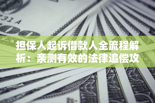 北京担保人起诉借款人全流程解析：亲测有效的法律追偿攻略