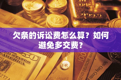 北京欠条的诉讼费怎么算？如何避免多交费？