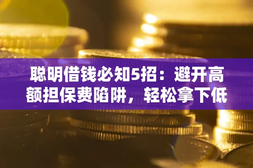 北京聪明借钱必知5招：避开高额担保费陷阱，轻松拿下低息贷款